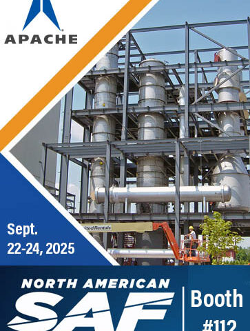 Apache to Exhibit at North American SAF Expo