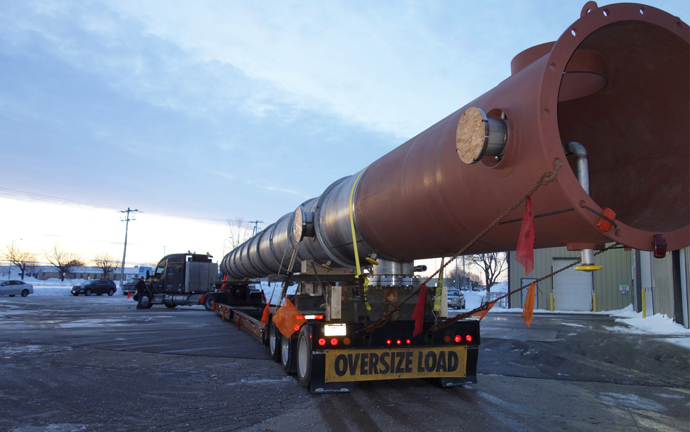 Wide load column